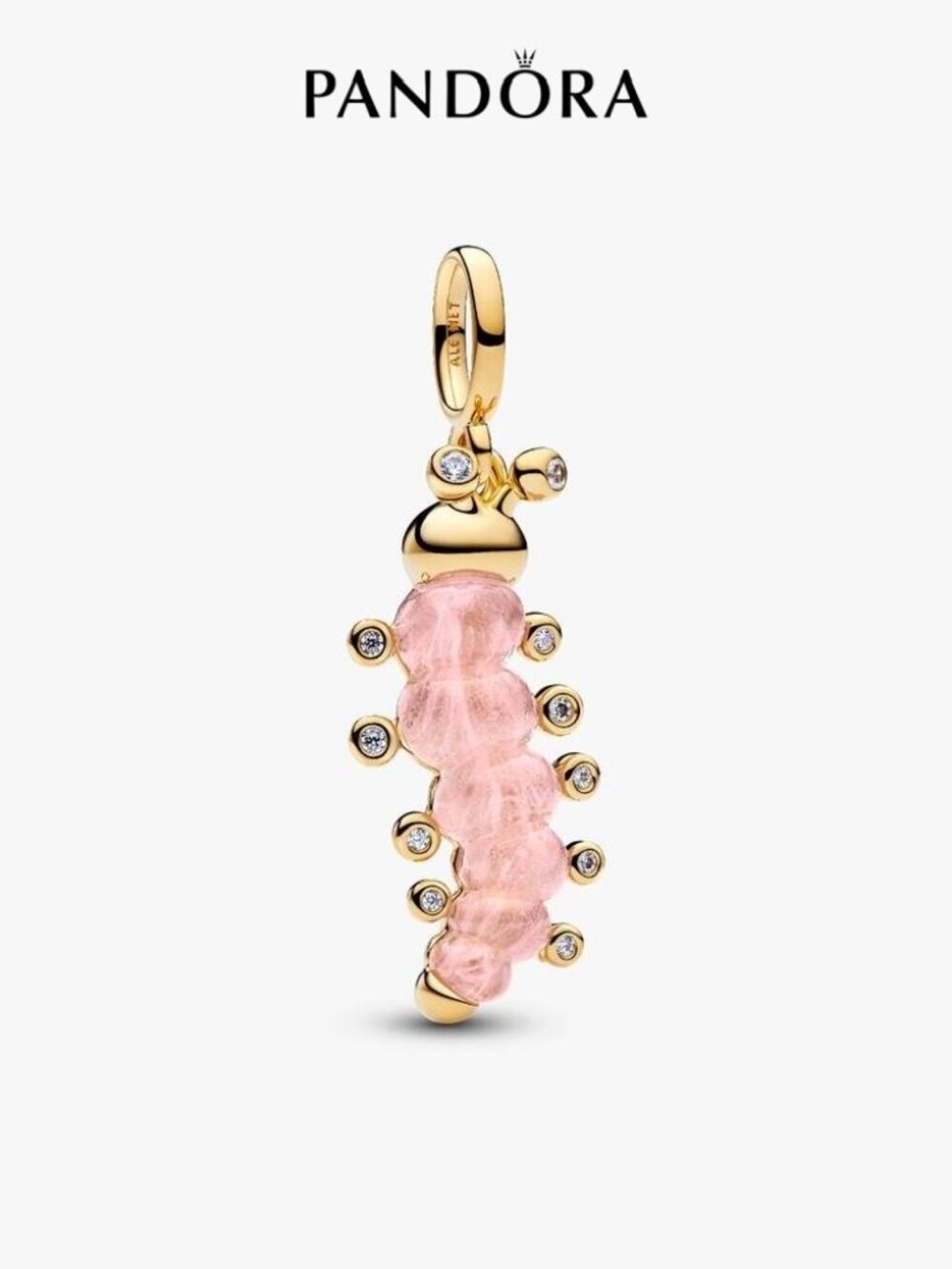 Pandora Pink Caterpillar Charm